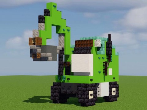 我的世界挖掘机怎么做[图1]